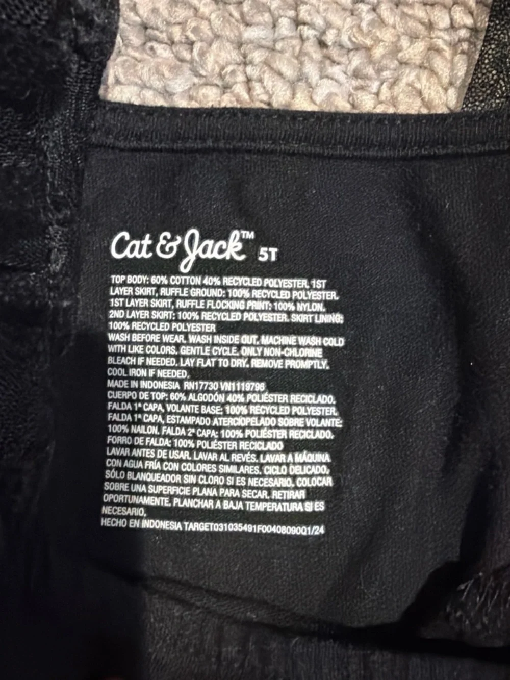 Cat & Jack sleeveless black
